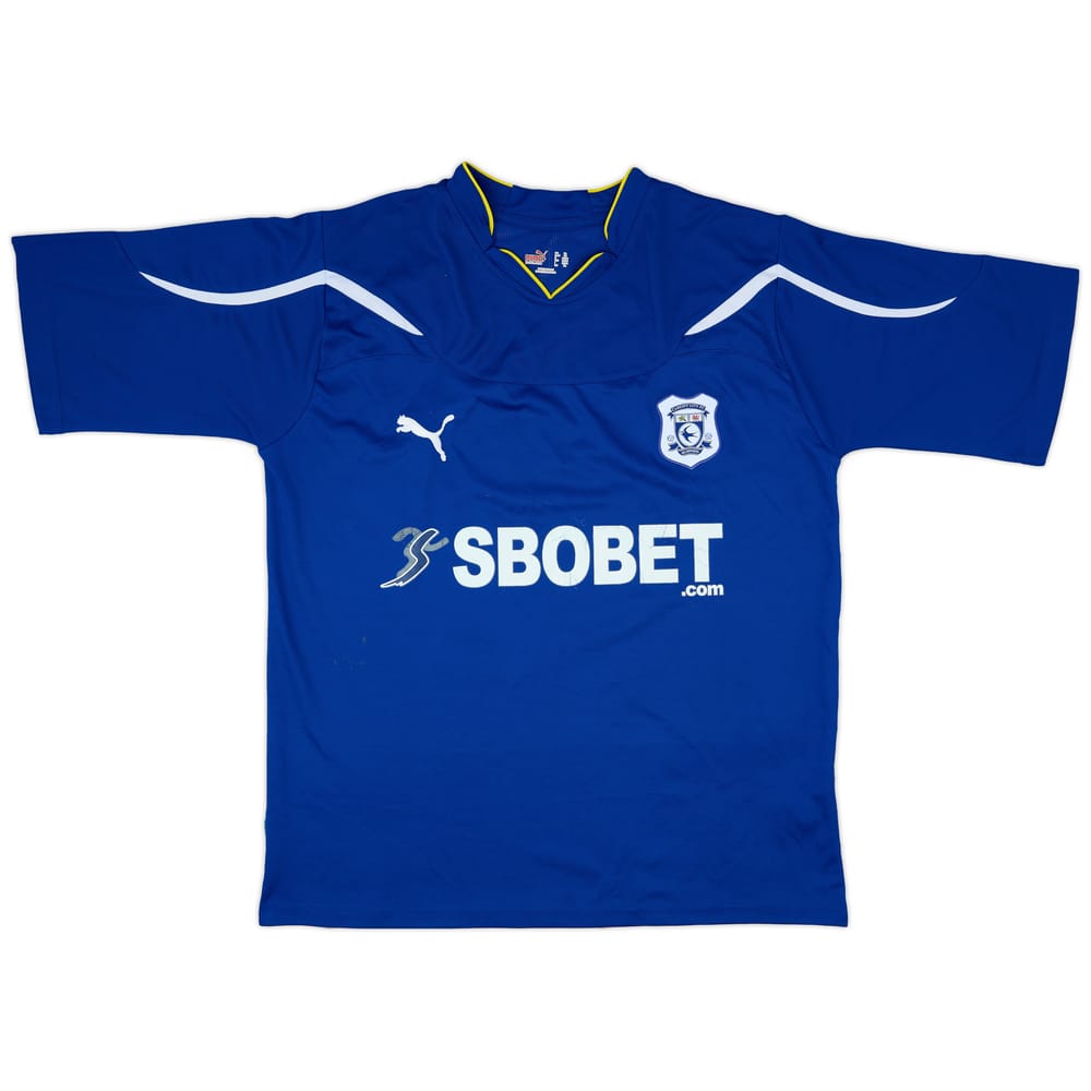 2010-11 Cardiff Home Shirt - 5/10 - (XL)
