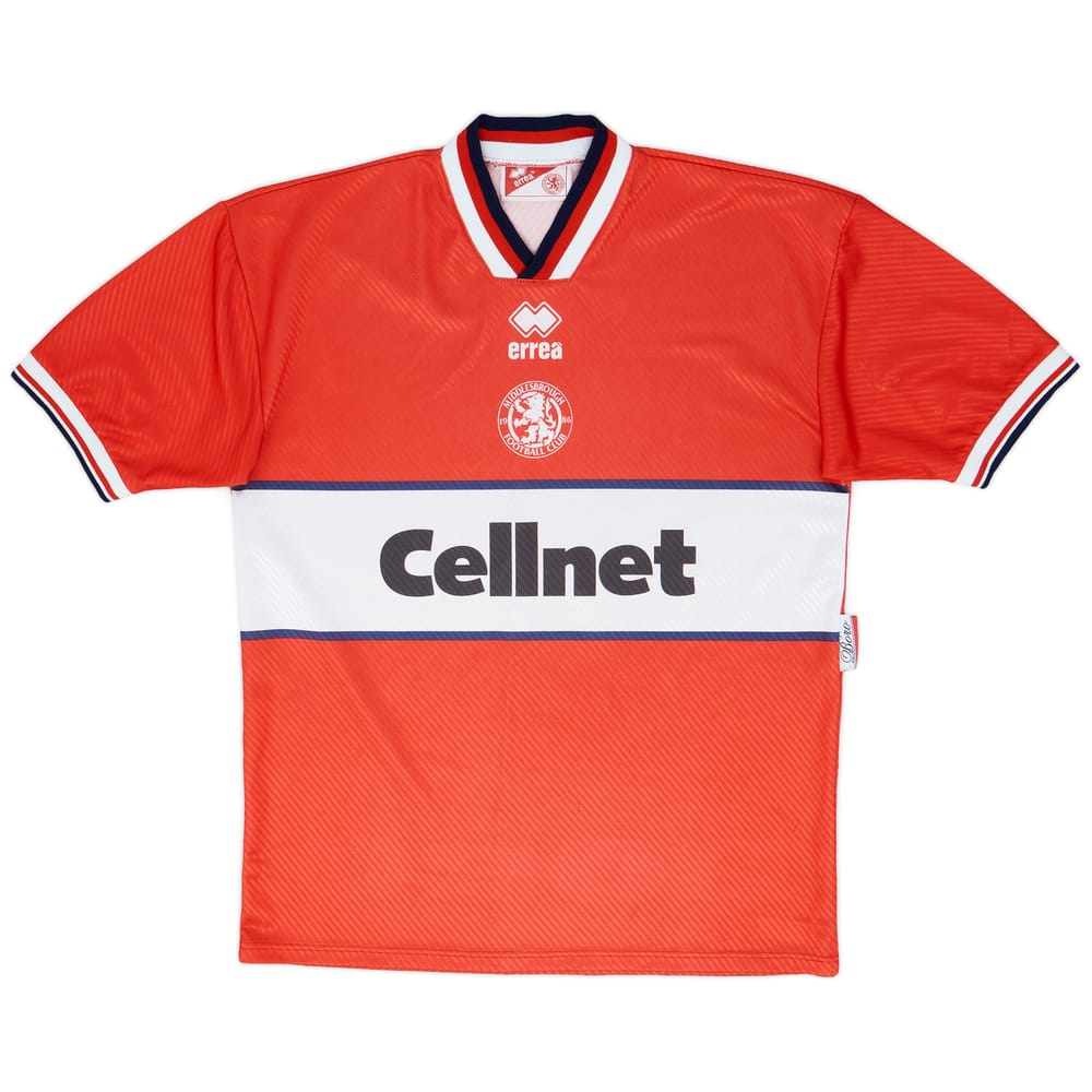 1997-98 Middlesbrough Home Shirt - 8/10 - (L)