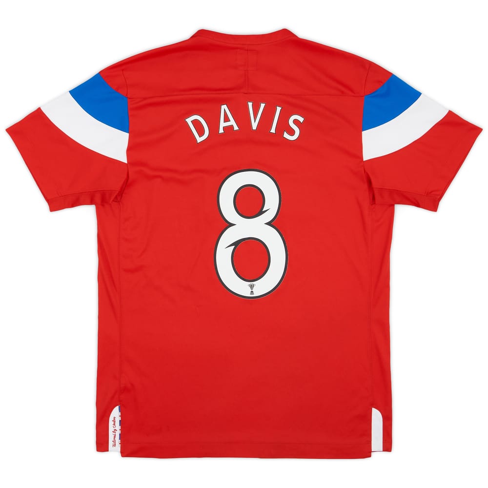 2011-12 Rangers Away Shirt Davis #8 - 8/10 - (M)