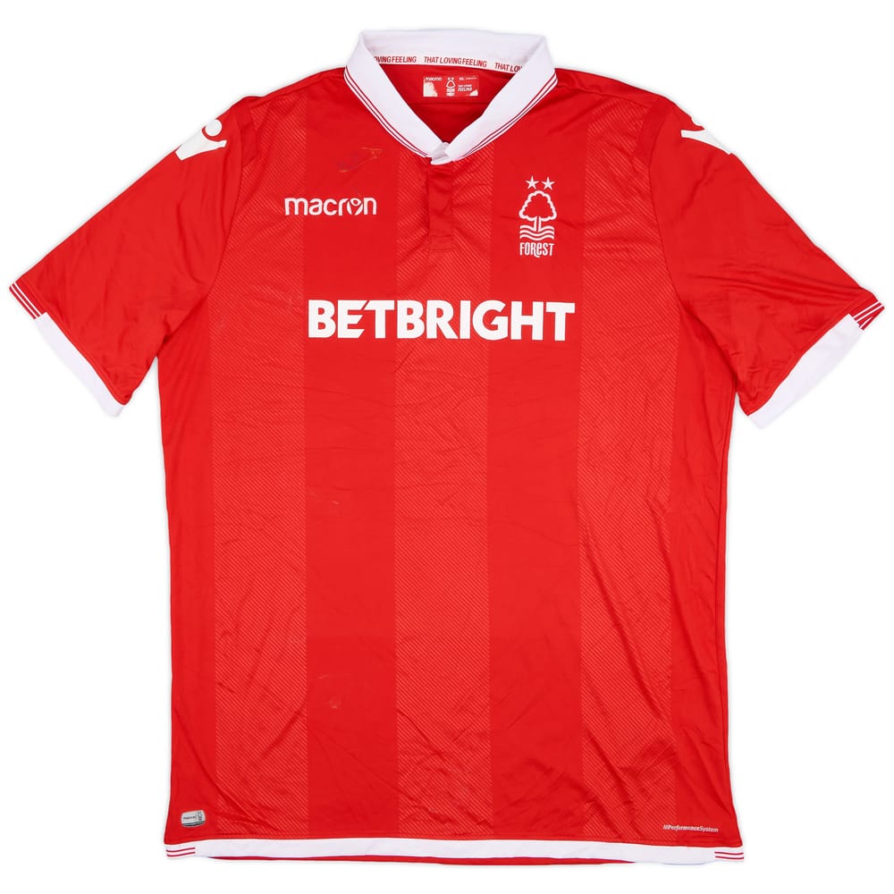 2018-19 Nottingham Forest Home Shirt - 5/10 - (5XL)