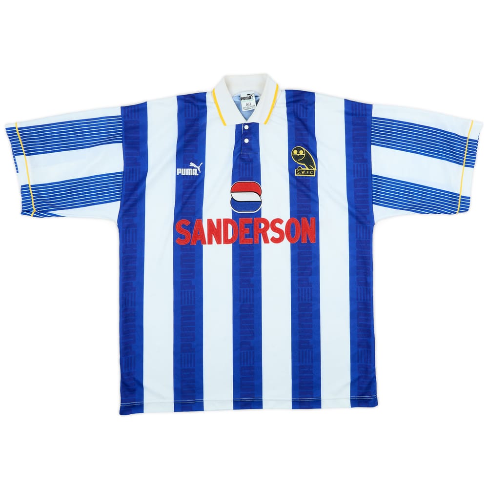 1993-95 Sheffield Wednesday Home Shirt - 9/10 - (XL)