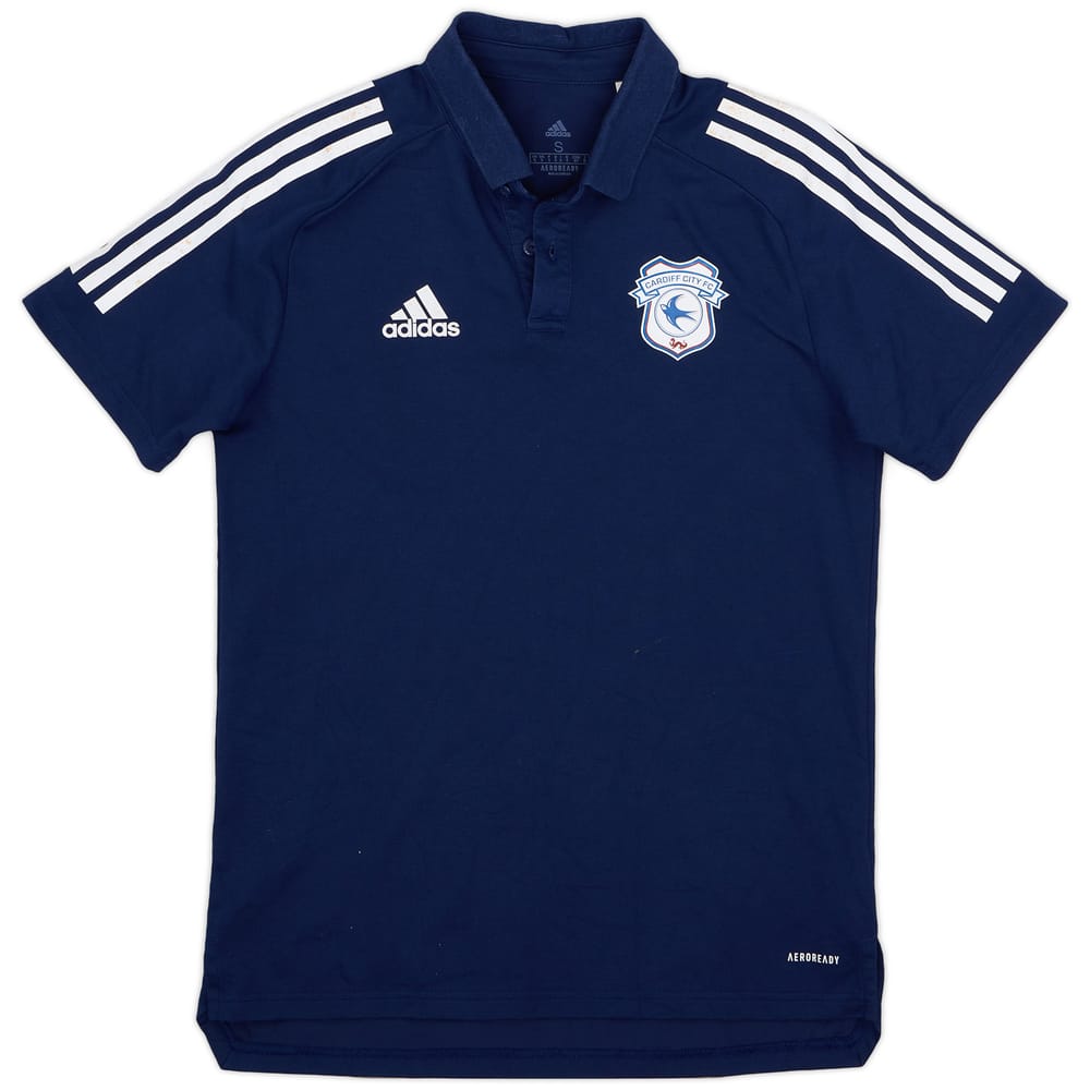 2019-20 Cardiff City adidas Polo Shirt - 6/10 - (S)