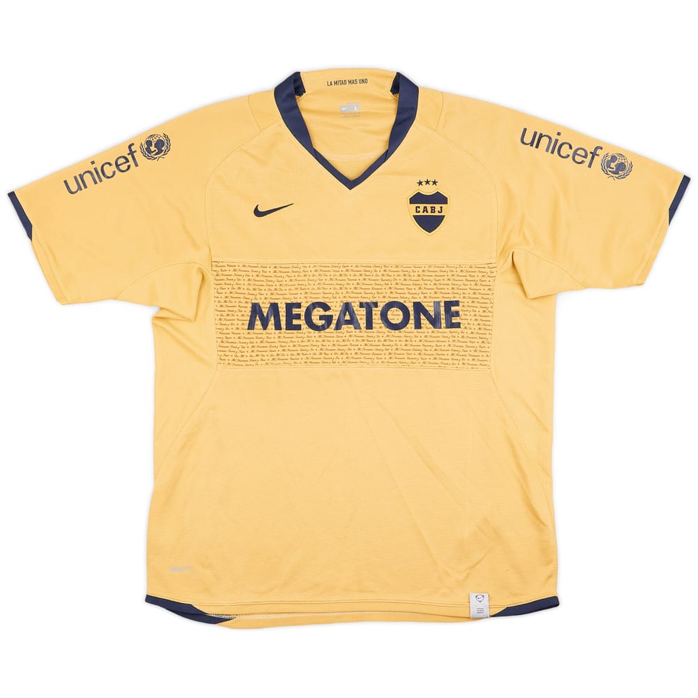 2007-08 Boca Juniors Away Shirt - 9/10 - (L)