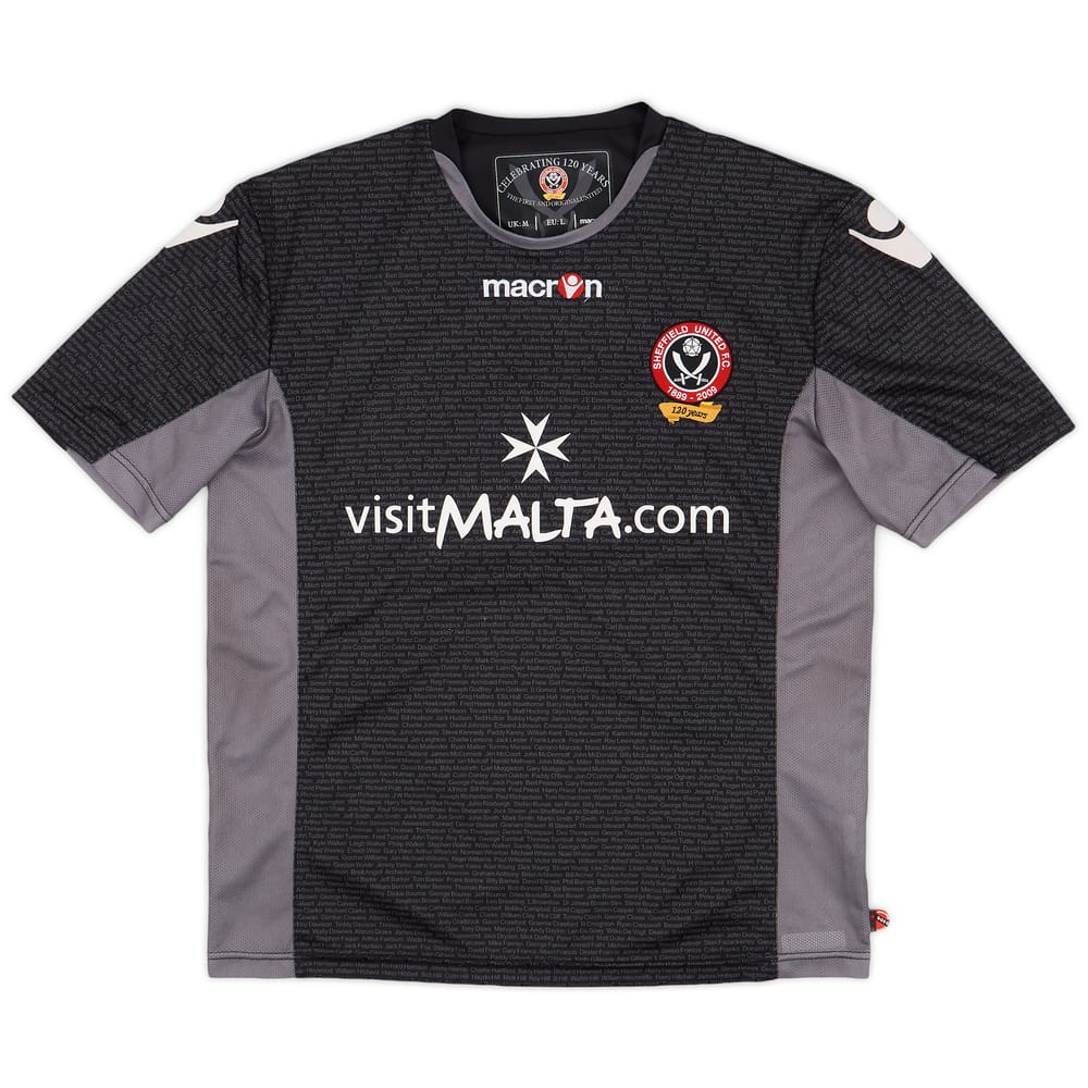 2009-10 Sheffield United '120 Years' Anniversary Shirt - 8/10 - (M)