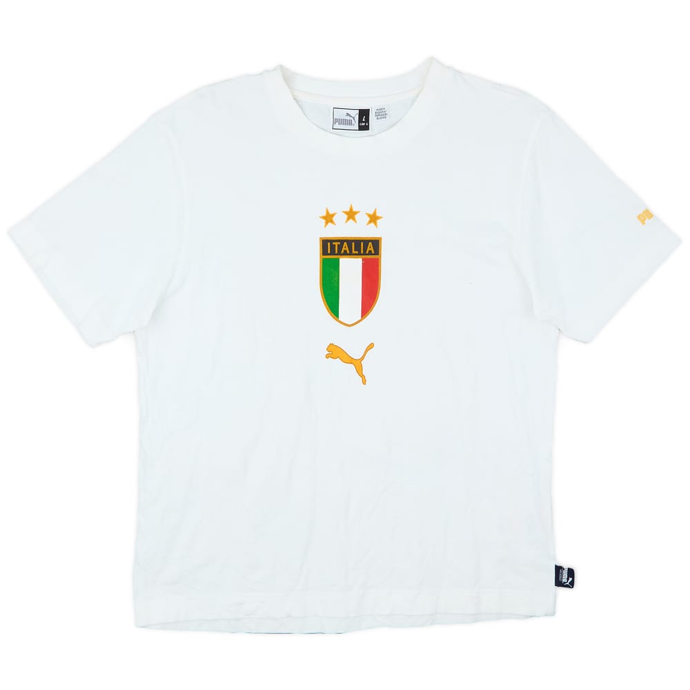 2004-05 Italy Puma Cotton Tee - 8/10 - (L)