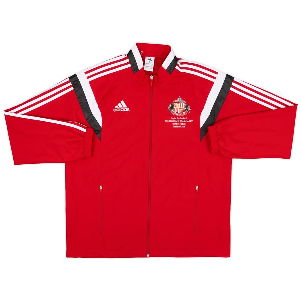 2013-14 Sunderland adidas Track Jacket - 10/10 - (L)