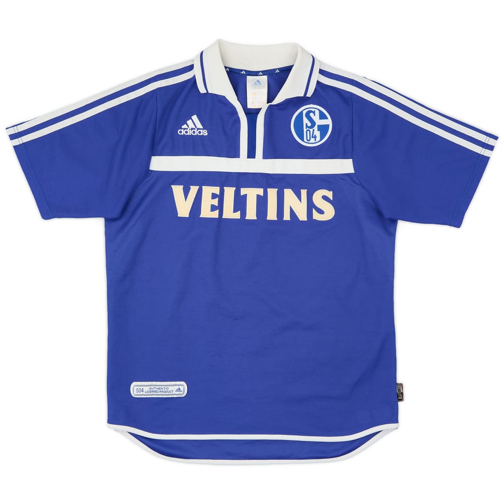 2000-01 Schalke Home Shirt - 5/10 - (XL.Boys)