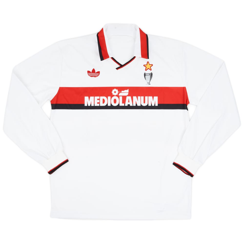 1990-91 AC Milan Away L/S Shirt - 7/10 - (L)