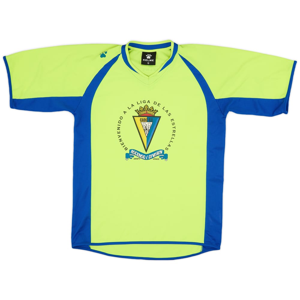 2004-05 Cadiz Kelme Training Shirt - 7/10 - (S)