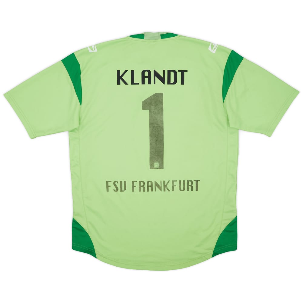 2010-11 FSV Frankfurt GK Shirt Klandt #1 - 6/10 - (L/XL)