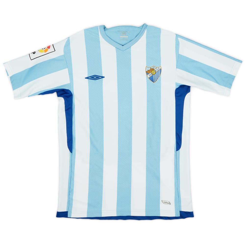2009-10 Malaga Home Shirt - 7/10 - (L)