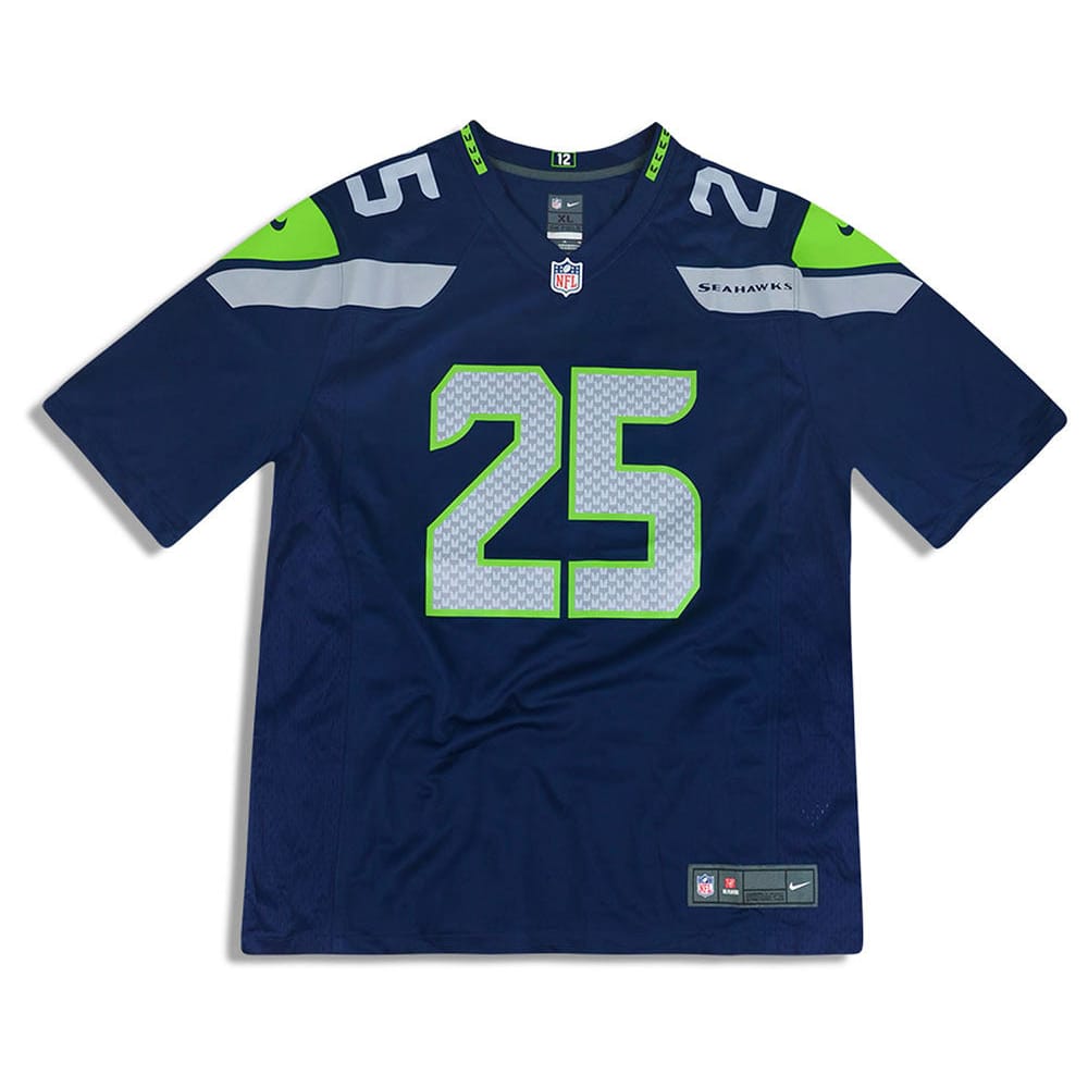2017 Seattle Seahawks Sherman #25 Nike Game Jersey (Home) XL - *As New*