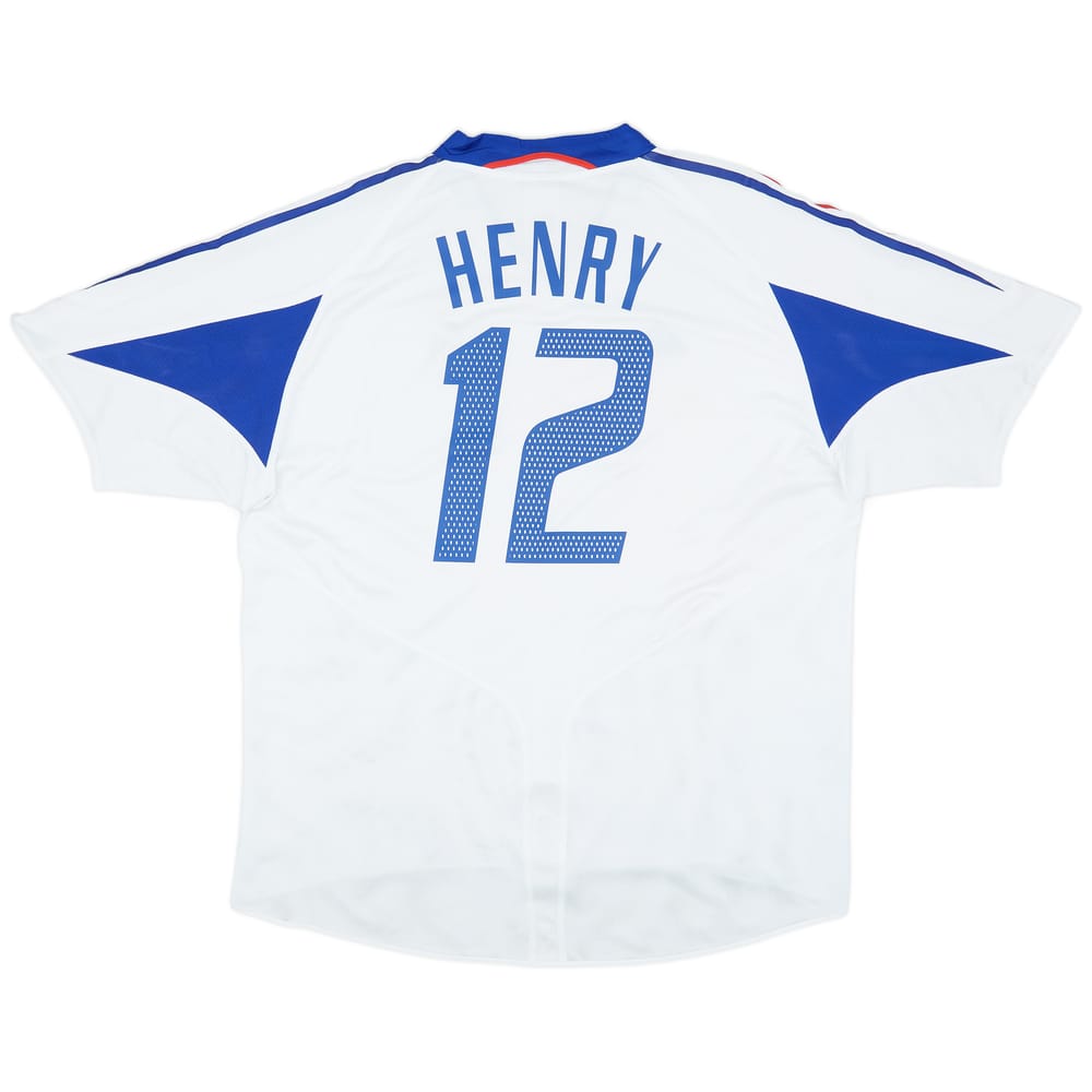 2004-06 France Away Shirt Henry #12 - 9/10 - (XXL)