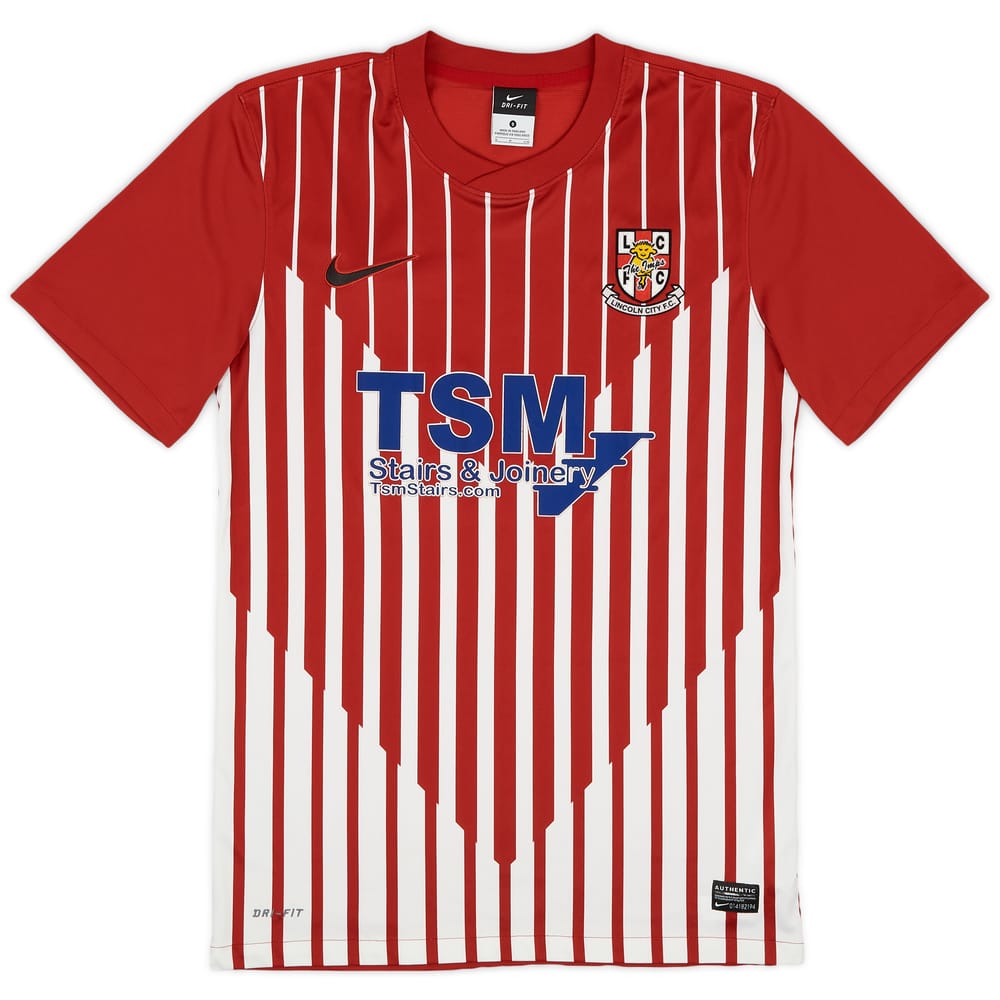 2011-12 Lincoln City Home Shirt - 6/10 - (S)