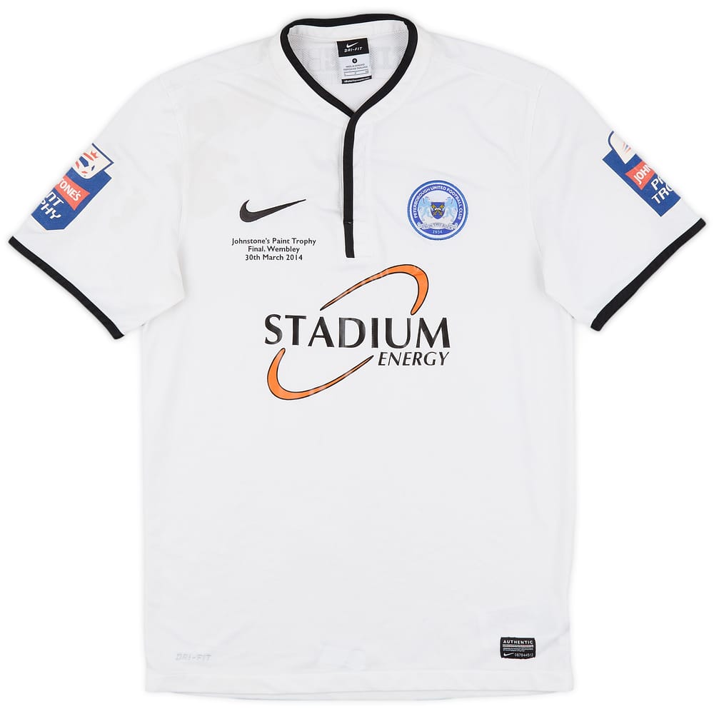 2014-15 Peterborough Johnstone's Paint Trophy Final 2014 Away Shirt - 6/10 - (S)