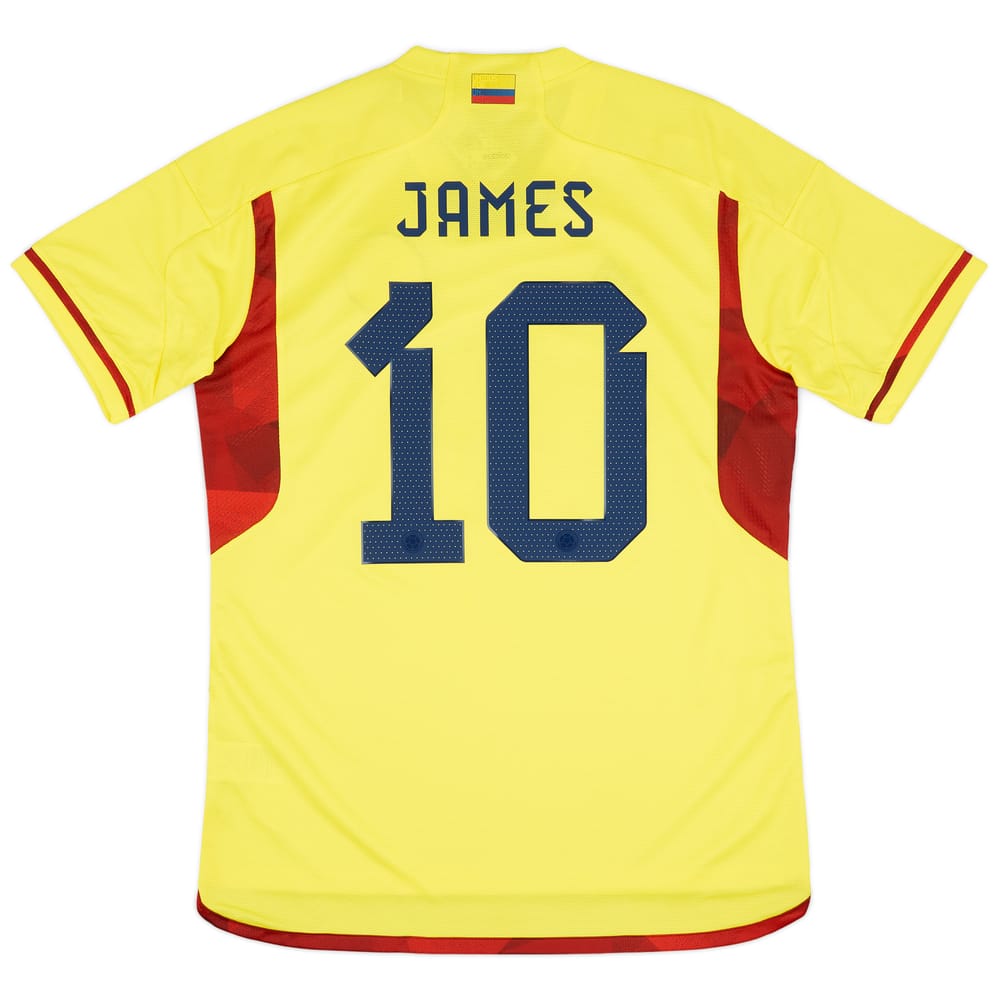 2022-23 Colombia Home Shirt James #10