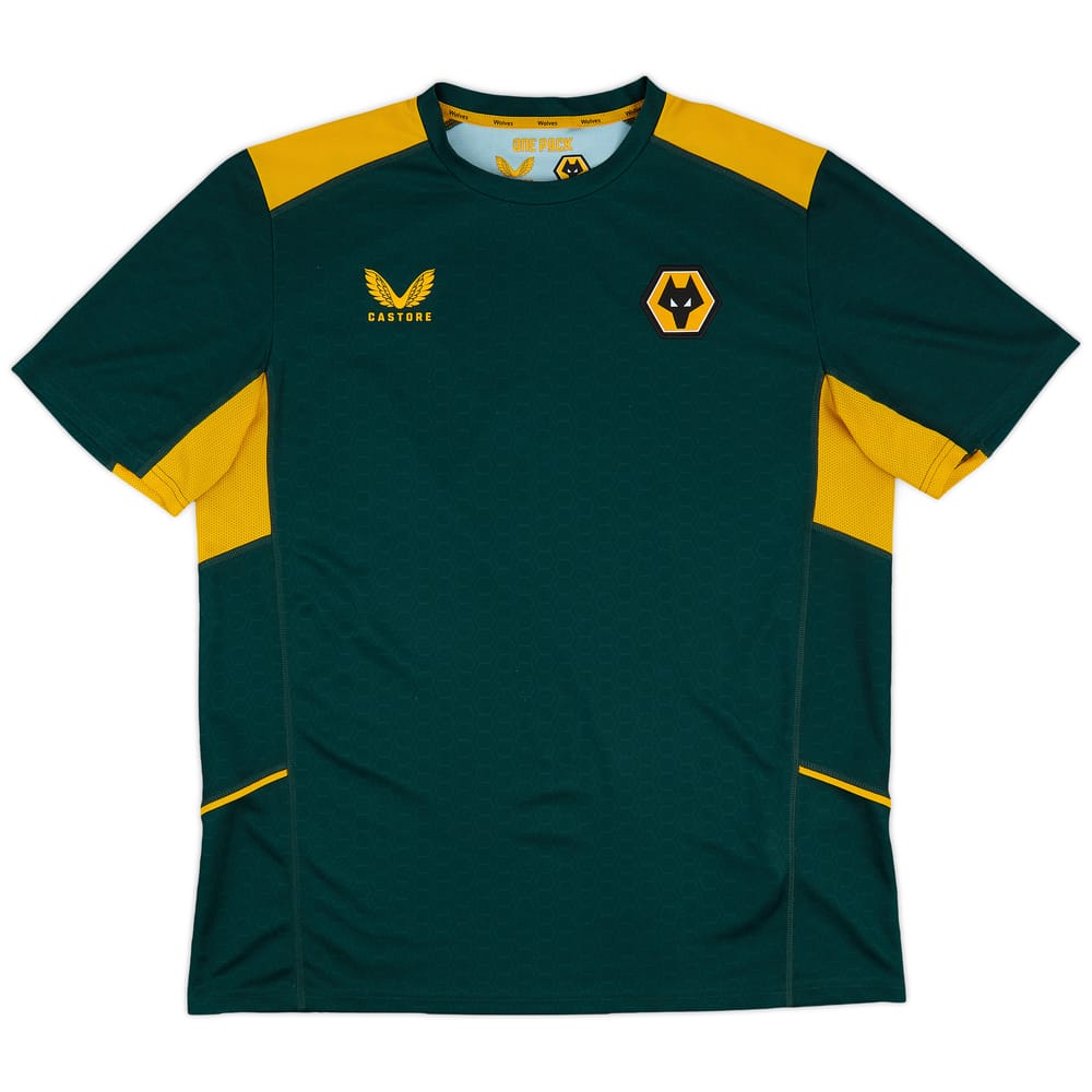 2021-22 Wolves Castore Training Shirt - 9/10 - (XL)