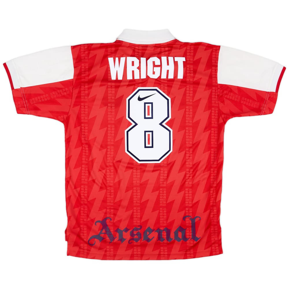 1994-96 Arsenal Home Shirt Wright #8 - 8/10 - (M)