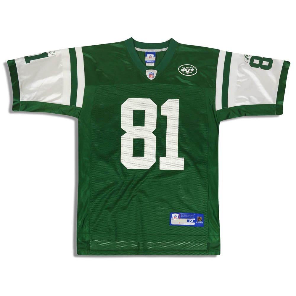 2005-06 New York Jets McCareins #81 Reebok On Field Jersey (Home) M