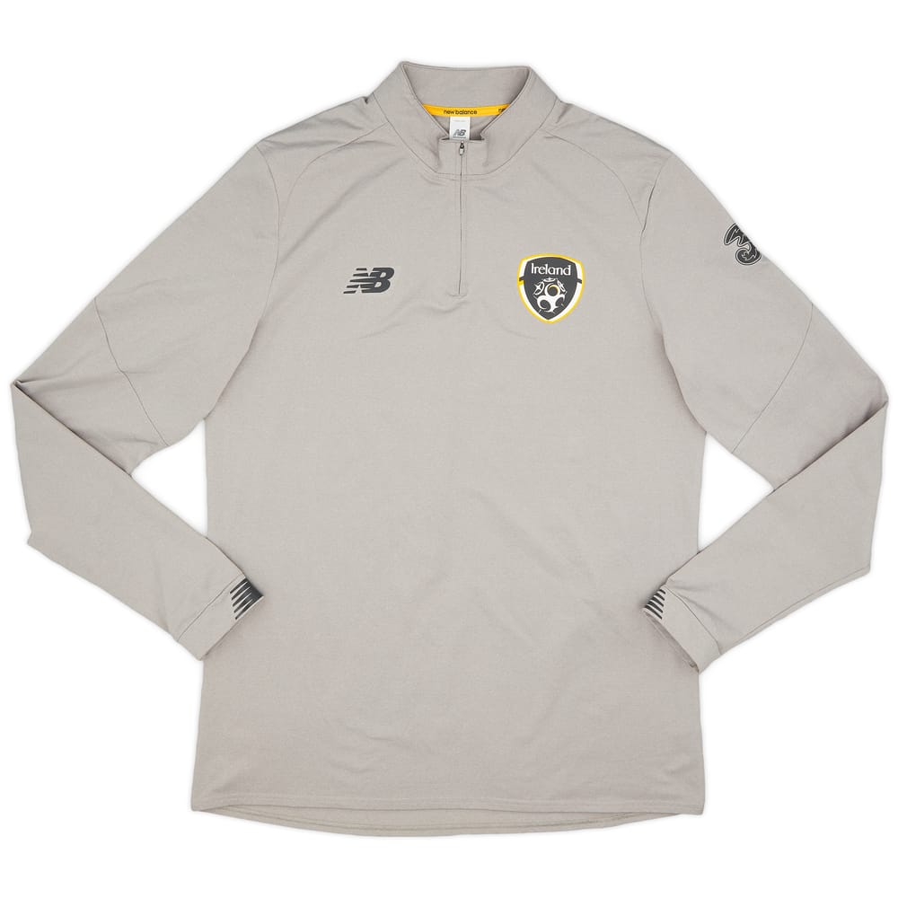 2017-18 Ireland New Balance 1/4 Zip Drill Top - 9/10 - (XXL)