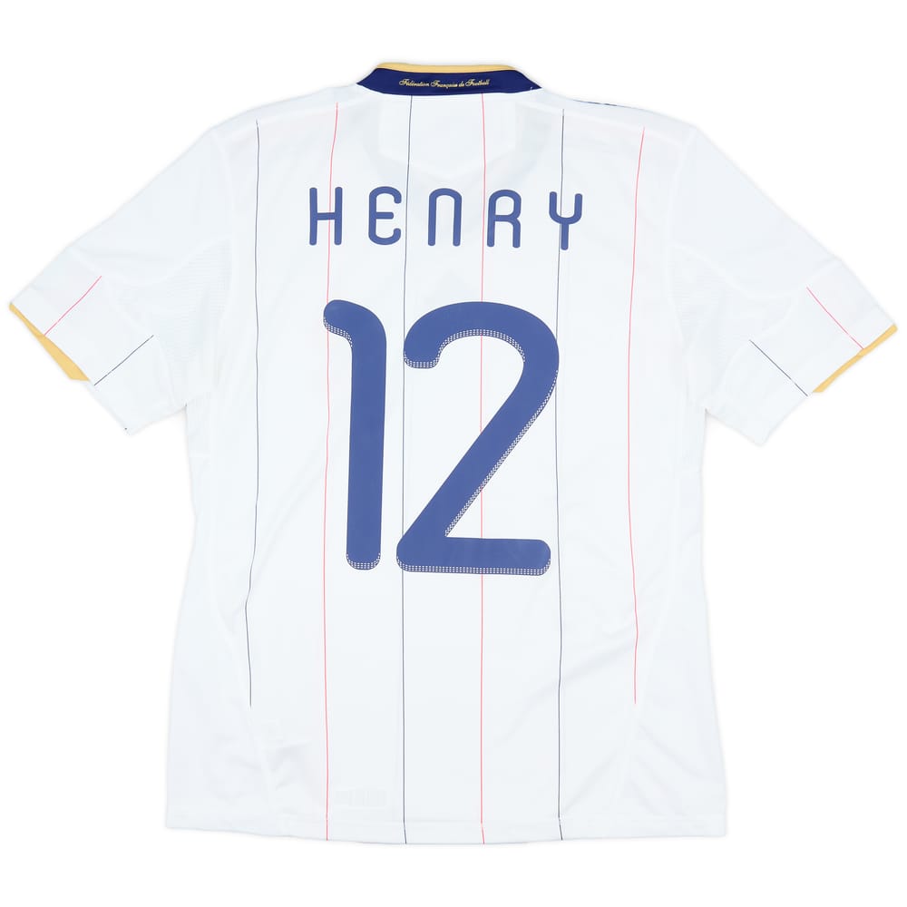 2009-10 France Away Shirt Henry #12 - 7/10 - (M)