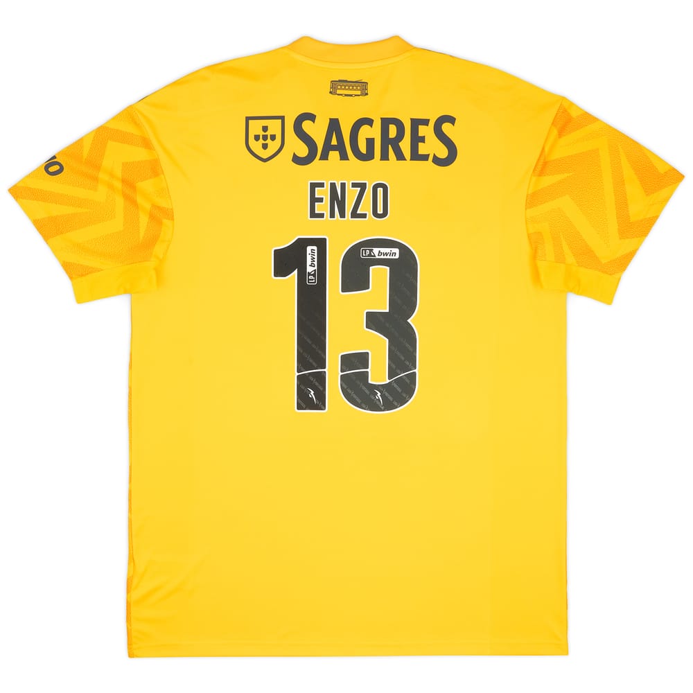 2022-23 Benfica Away Shirt Enzo #13
