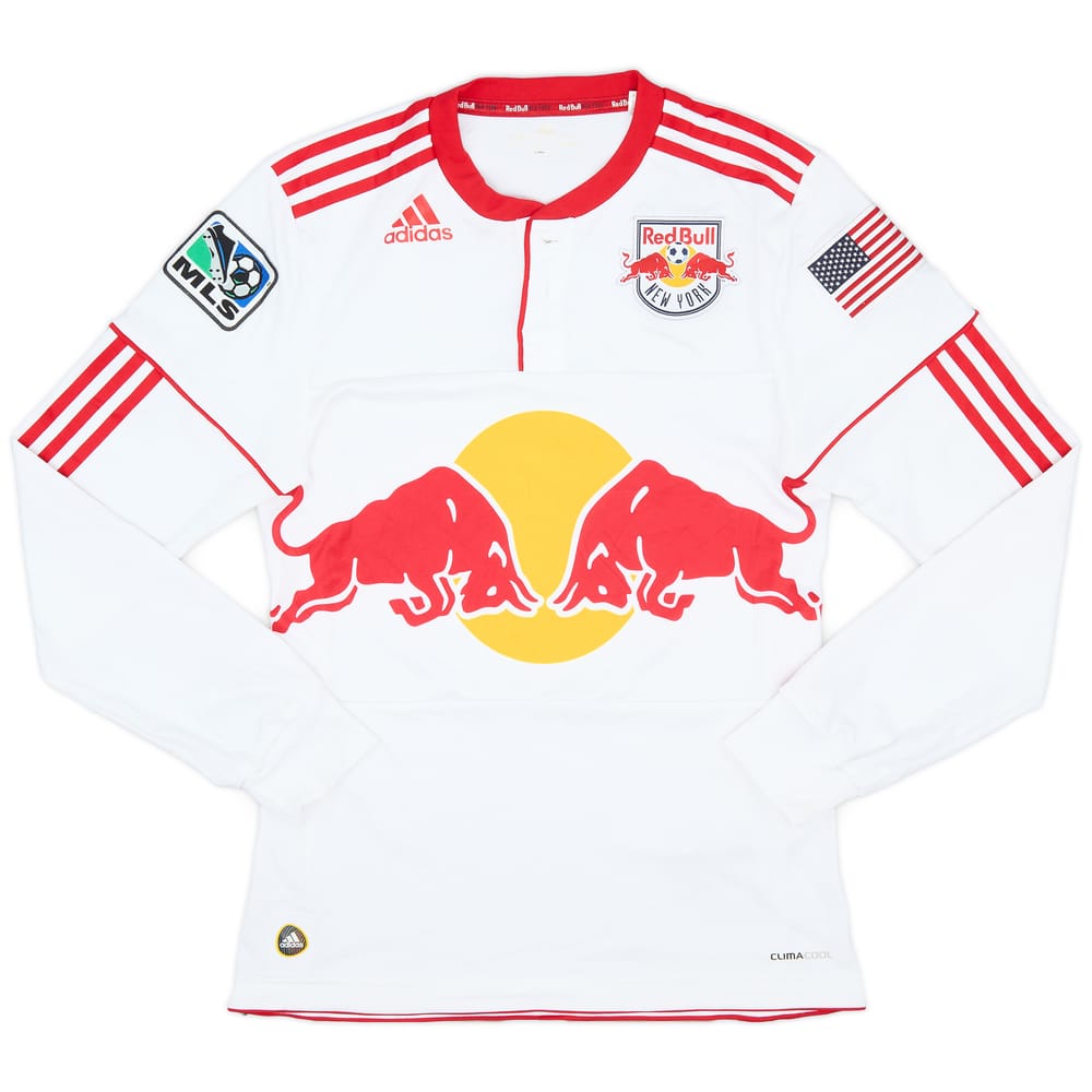 2010 New York Red Bulls Home L/S Shirt - 7/10 - (S)