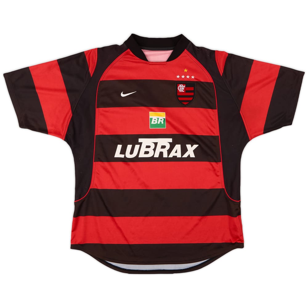 2002-04 Flamengo Home Shirt - 8/10 - (XL)