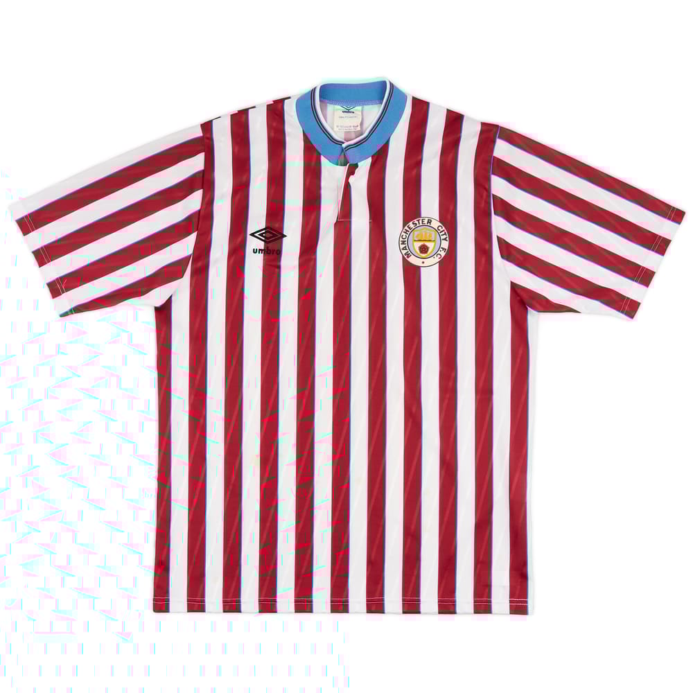 1988-90 Manchester City Away Shirt - 8/10 - (M)