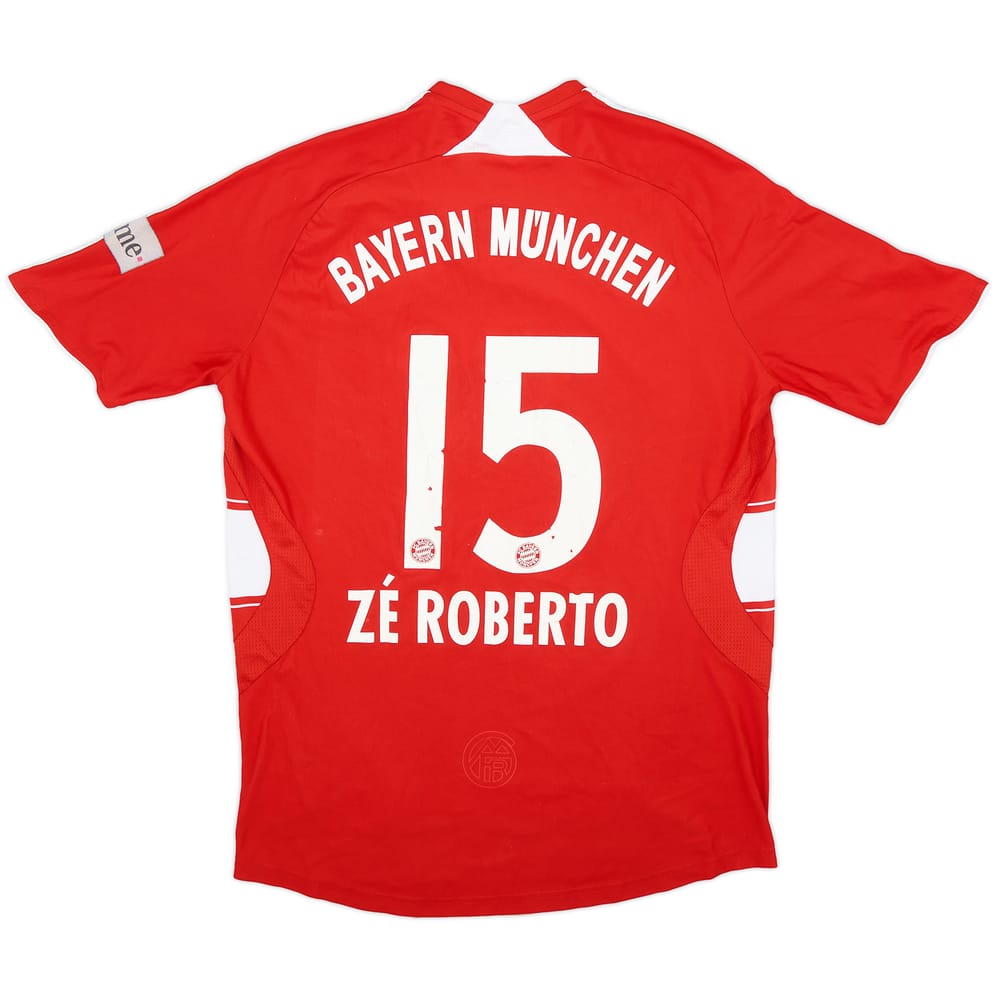 2007-08 Bayern Munich Home Shirt Ze Roberto #15 - 5/10 - (M)