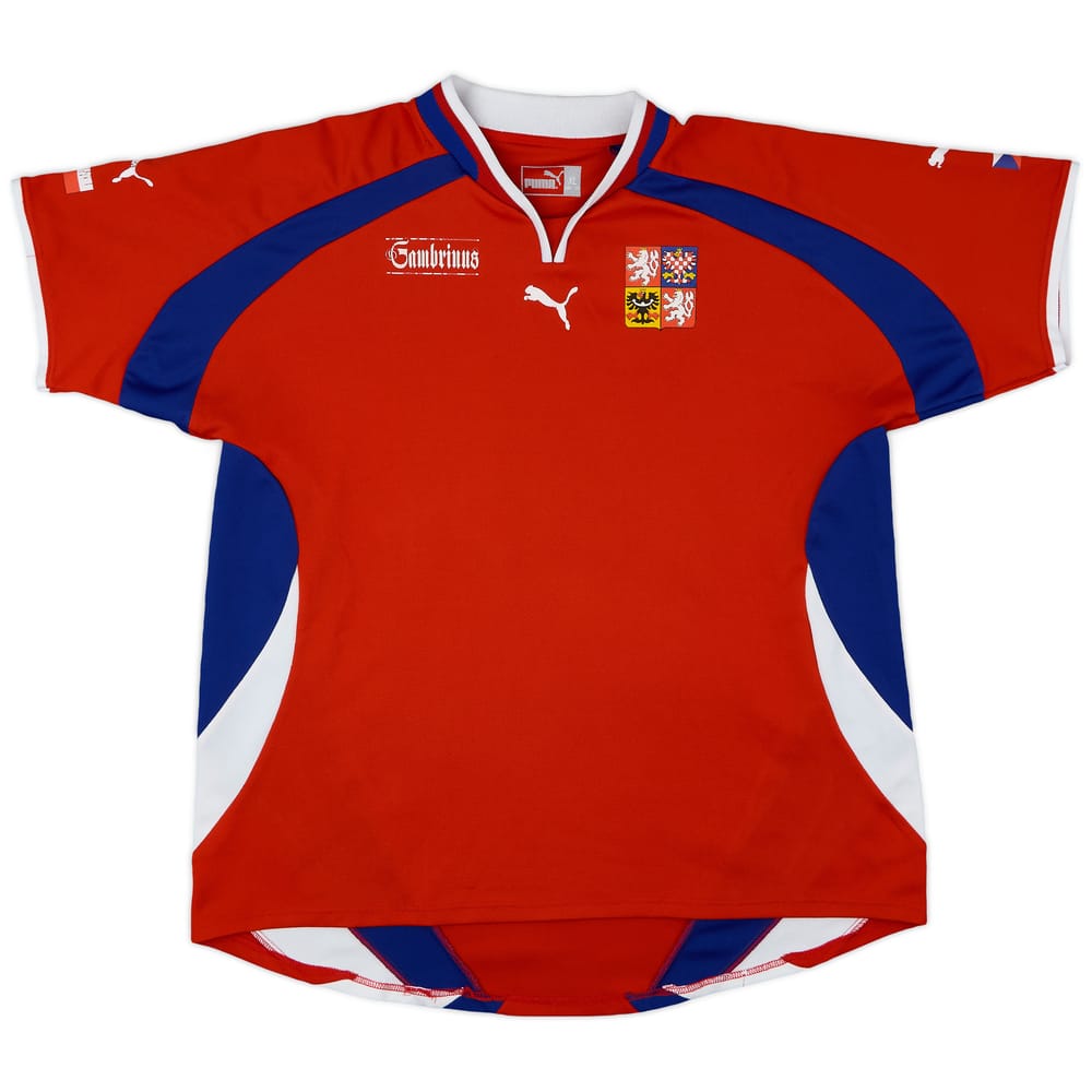 2000-02 Czech Republic Home Shirt #10 - 6/10 - (XL)