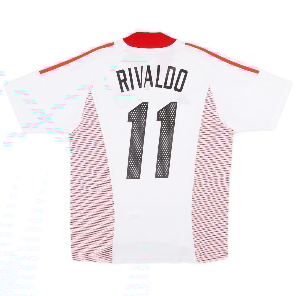 2002-03 AC Milan Away Shirt Rivaldo #11 - 6/10 - (M)