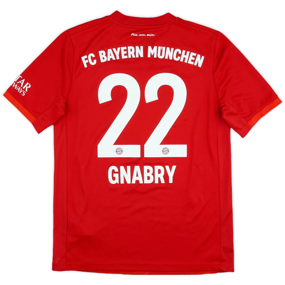 2019-20 Bayern Munich Home Shirt Gnabry #22 - 5/10 - (XL.Boys)