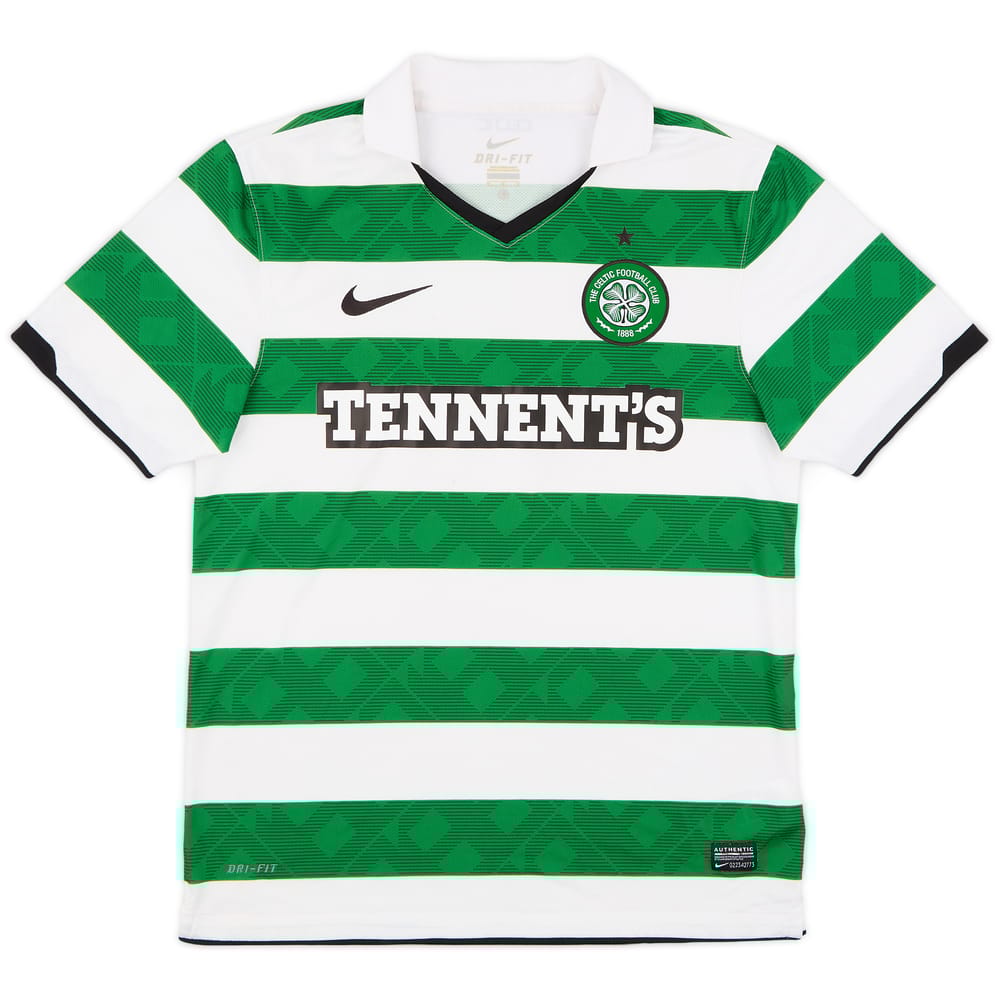 2010-12 Celtic Home Shirt - 8/10 - (M)