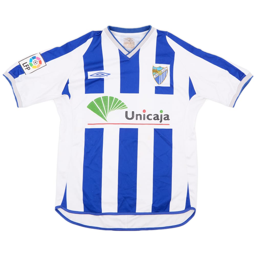 2001-02 Malaga Home Shirt - 6/10 - (M)