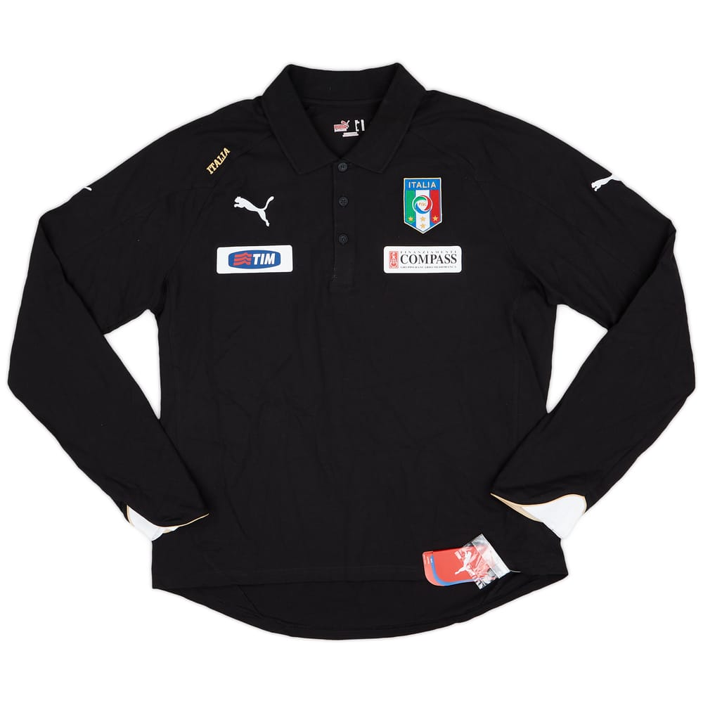 2007-08 Italy Puma Polo L/S Shirt (XL)