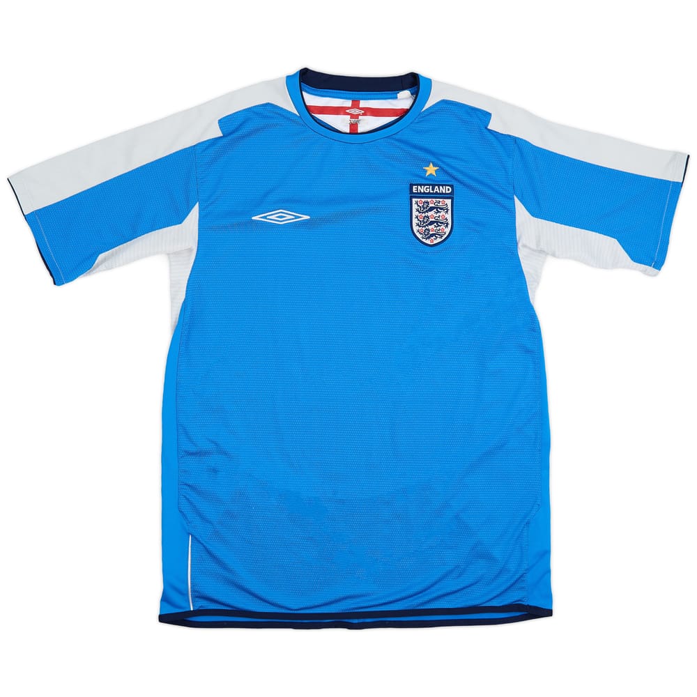 2004-06 England GK S/S Shirt - 8/10 - (M)