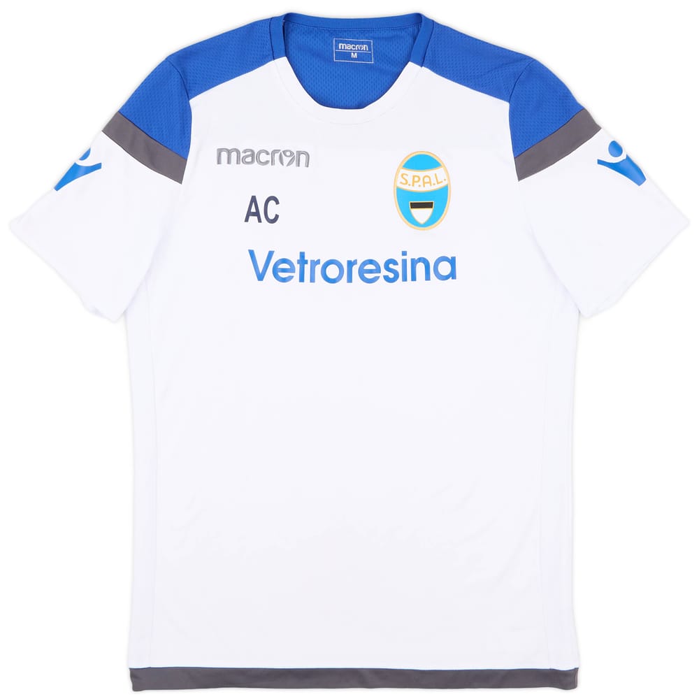 2016-17 SPAL Macron Staff Issue Training Shirt AC - 5/10 - (M)