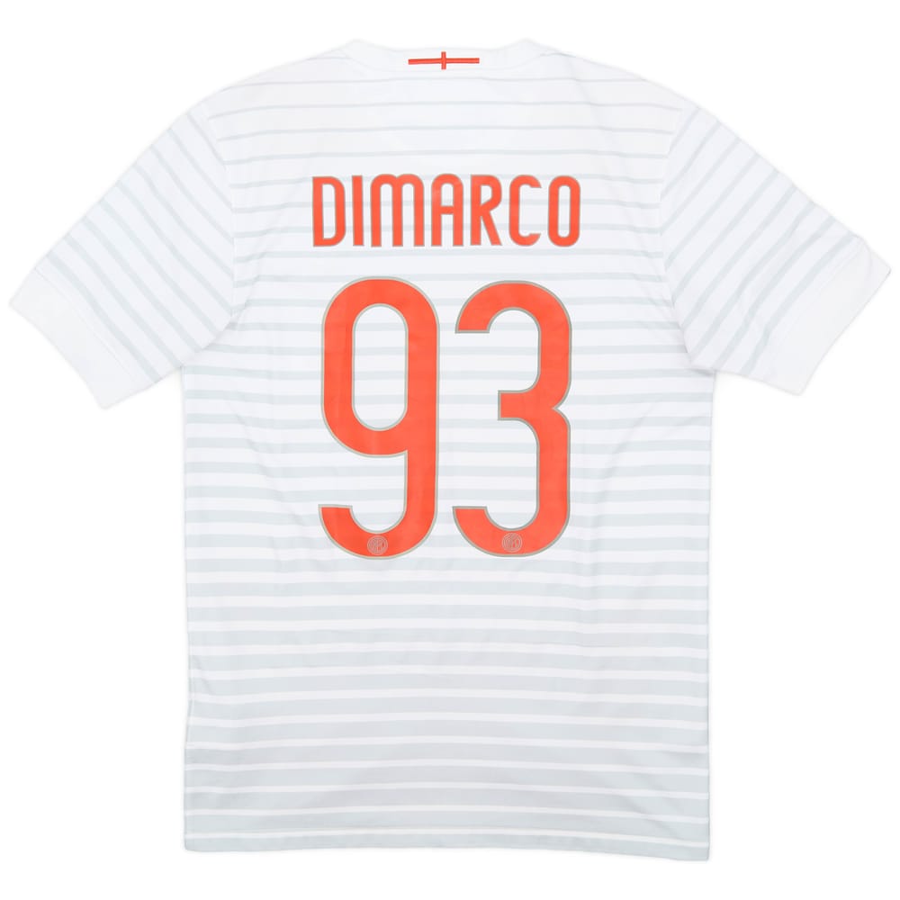 2014-15 Inter Milan Away Shirt Dimarco #93 - 8/10 - (S)