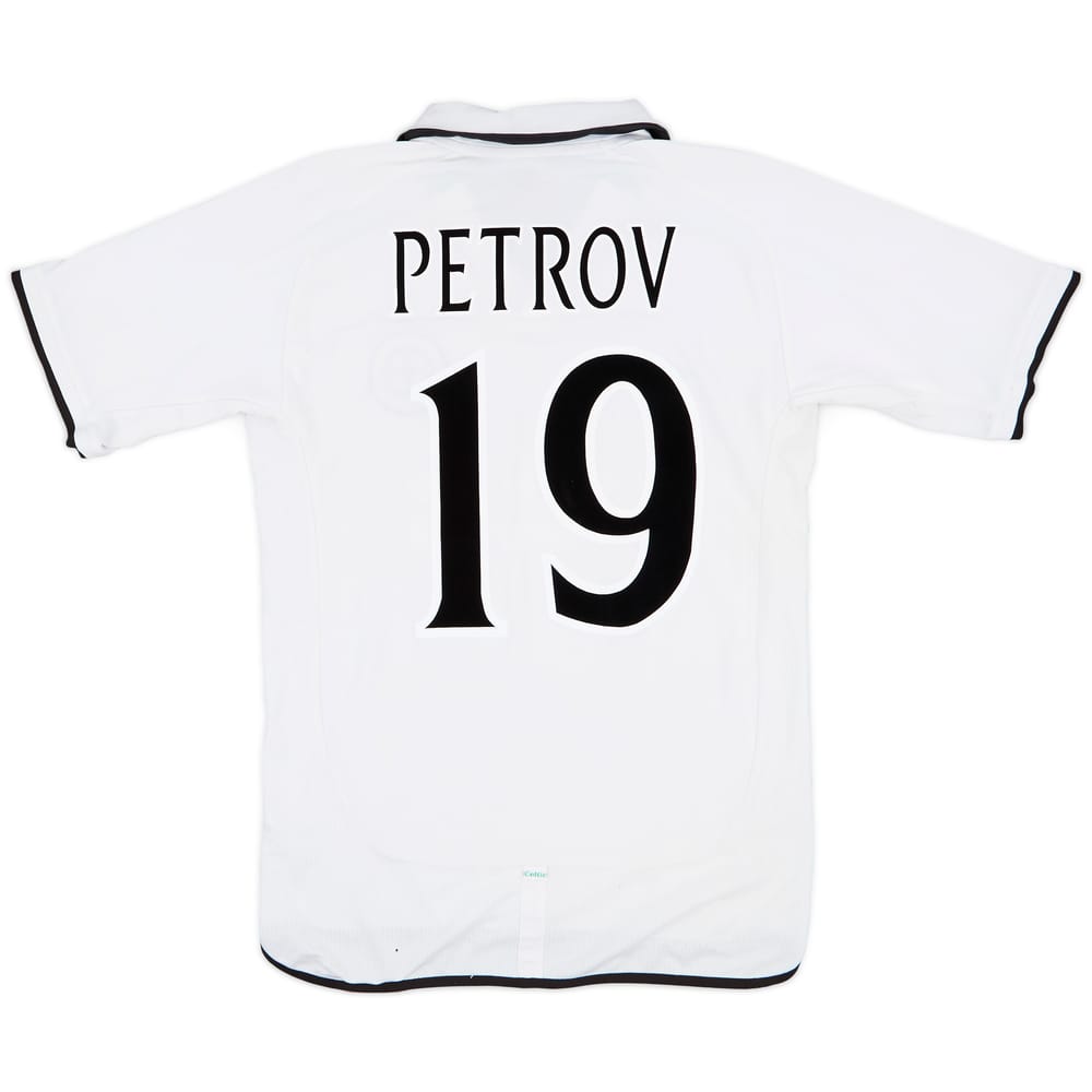 2001-02 Celtic Away Shirt Petrov #19 - 5/10 - (M)