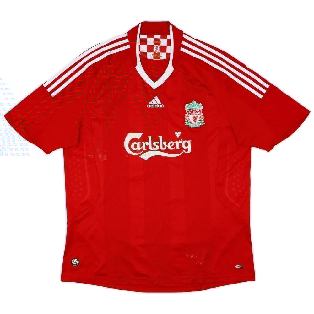 2008-10 Liverpool Home Shirt - 5/10 - (XL)