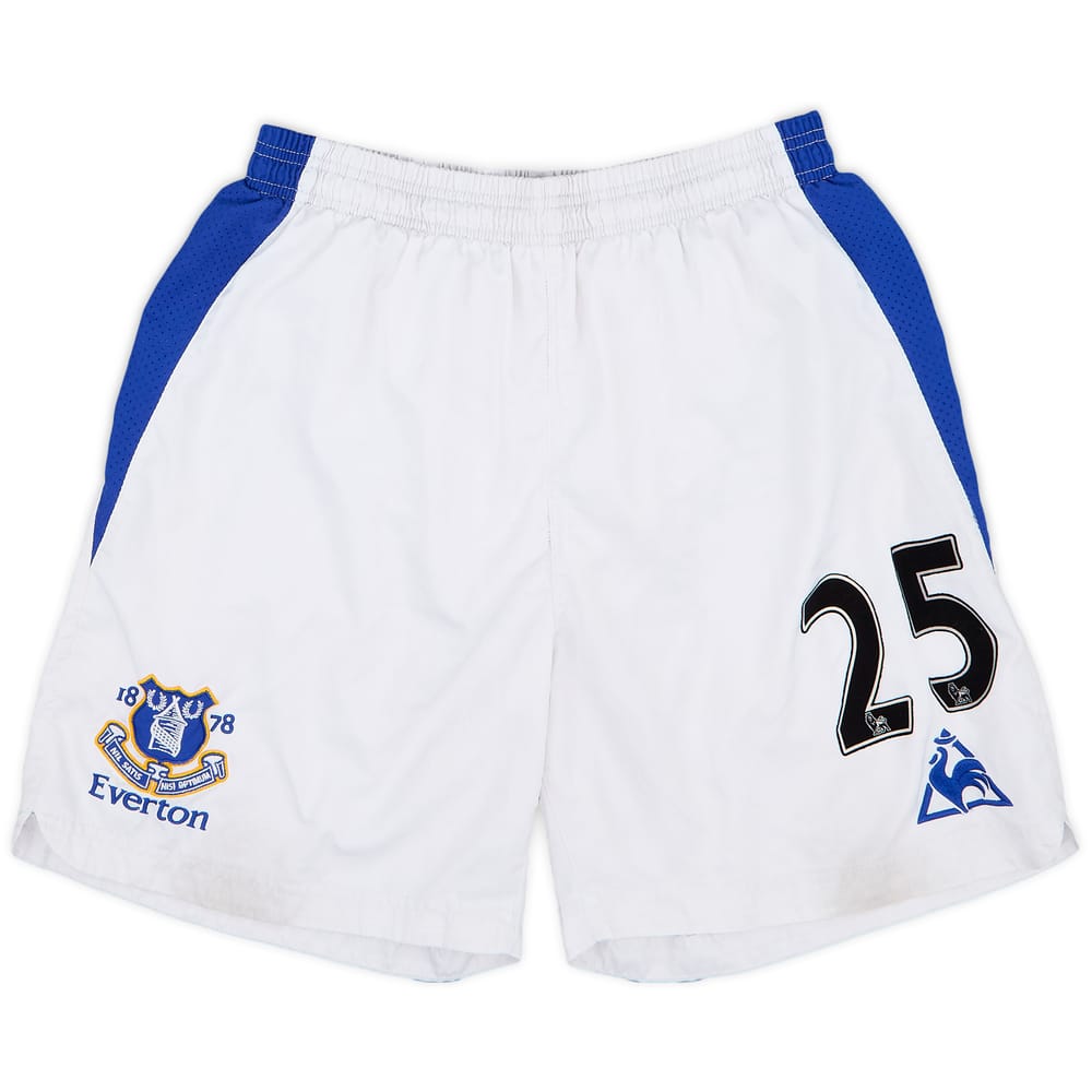 2009-10 Everton Home Shorts #25 (Fellaini) - 6/10 - (M)