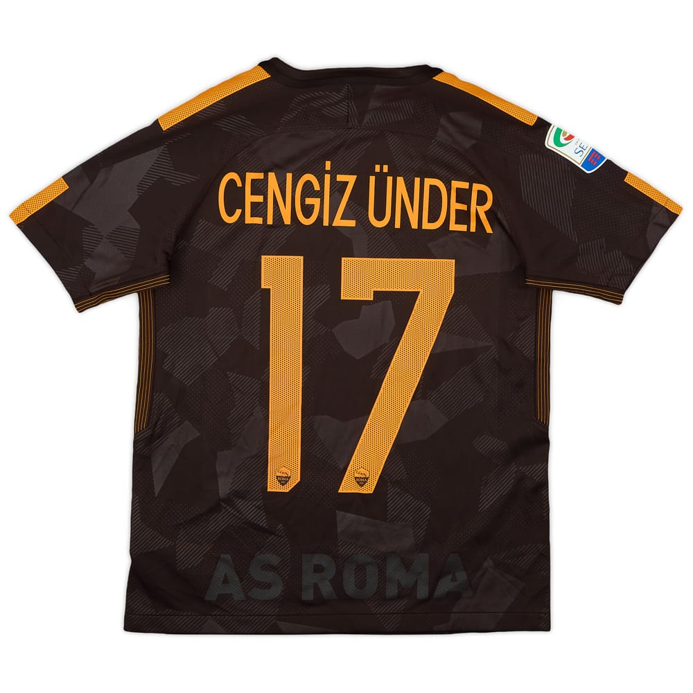 2017-18 Roma Third Shirt Cengiz Under #17 - 9/10 - (L.Boys)