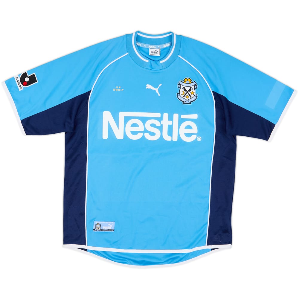 2002 Jubilo Iwata Home Shirt - 9/10 - (L)
