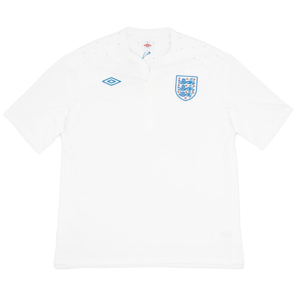 2010-11 England Home Shirt (XXL)