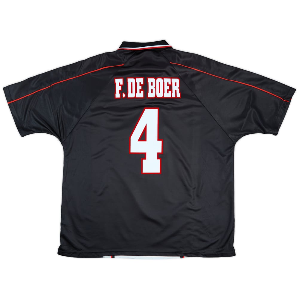 1998-99 Ajax Away Shirt F.De Boer #4 - 7/10 - (XXL)