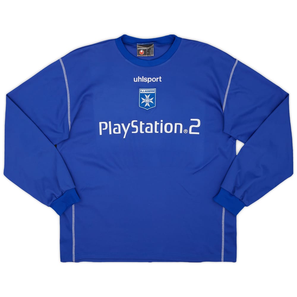 2004-05 Auxerre Uhlsport Training L/S Shirt - 9/10 - (XL)