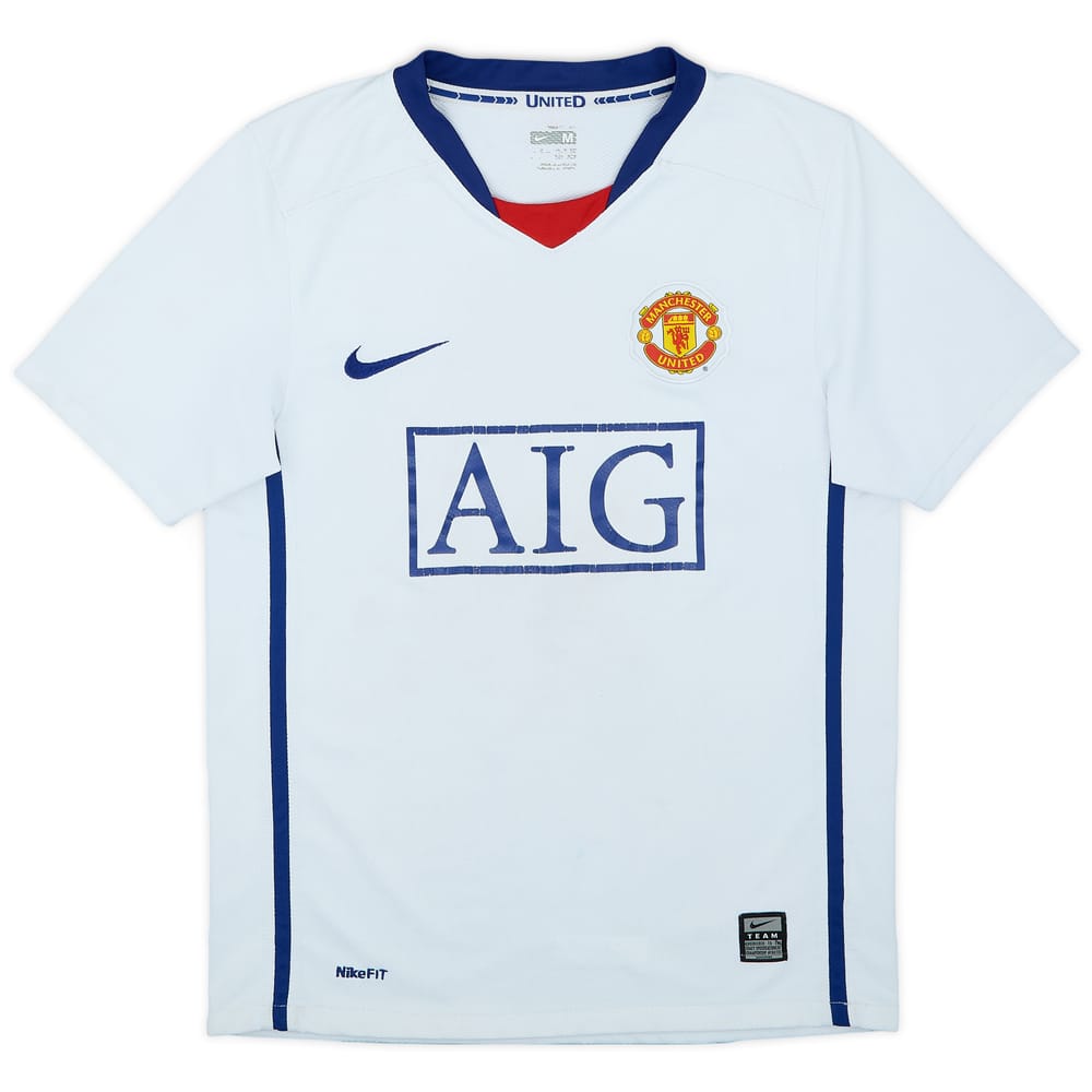 2008-10 Manchester United Away Shirt - 5/10 - (M.Boys)