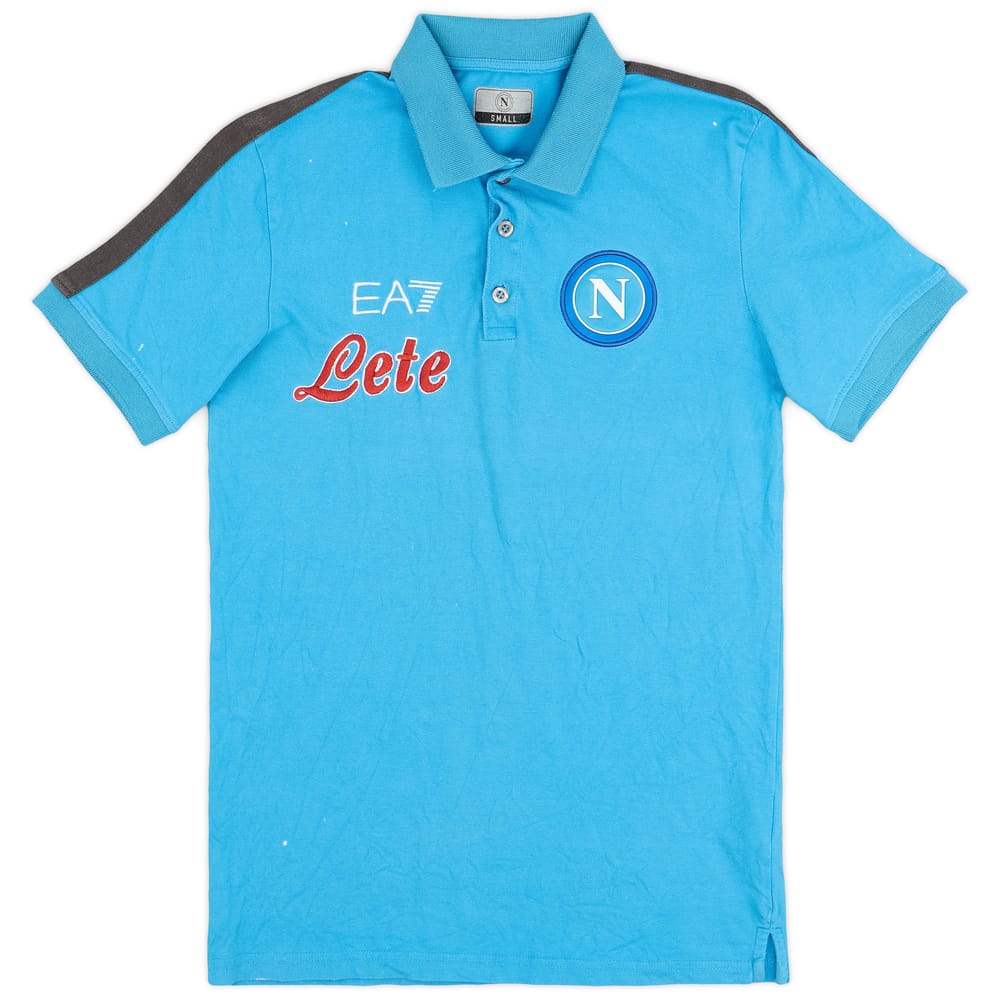2021-22 Napoli EA7 Polo Shirt - 7/10 - (S)