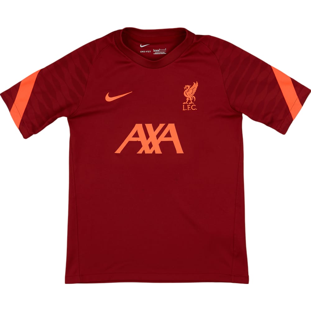 2021-22 Liverpool Nike Training Shirt - 8/10 - (L.Boys)